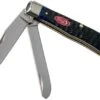 Case Trapper Navy Blue Bone, Rogers Jig, 07051, 6254 SS Pocket Knife