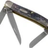 Case Medium Stockman Pocket Worn Grey Bone, Crandall Jig, 58413, 6318 CV Pocket Knife