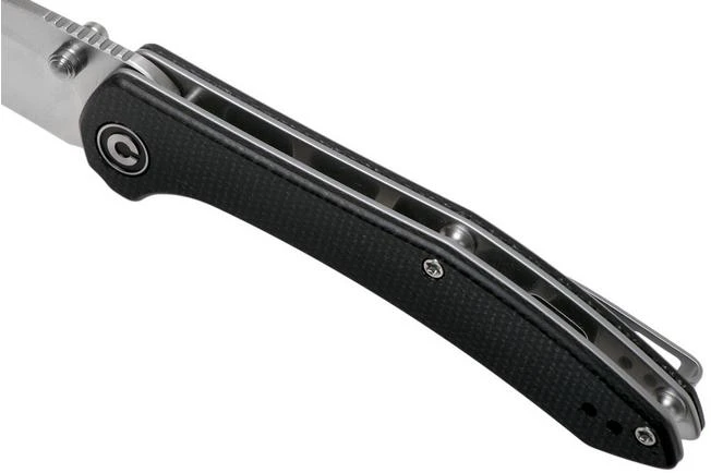 Civivi Hadros C20004-1 Black Micarta Pocket Knife, Dylan Mallery Design - Image 7