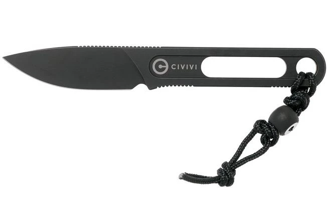 Civivi Minimis C20026-1 Blackwashed Neck Knife, Ostap Hel Design