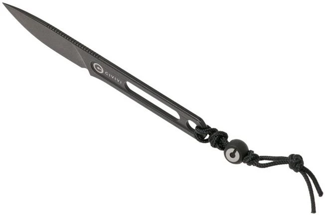 Civivi Minimis C20026-1 Blackwashed Neck Knife, Ostap Hel Design - Image 4