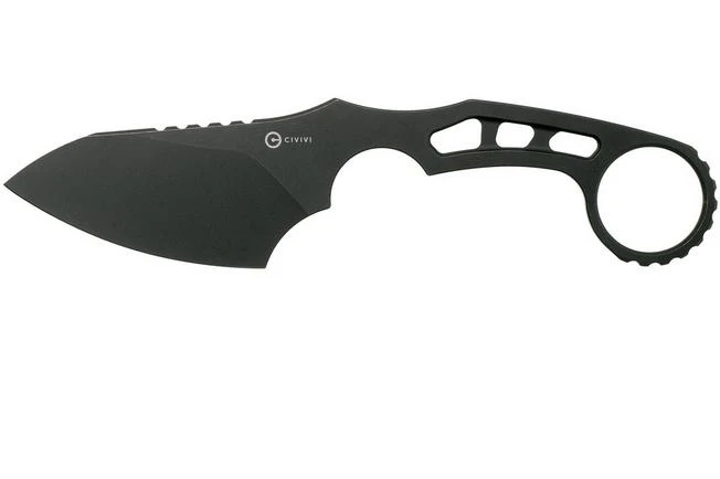 Civivi Planck C2022B Black Neck Knife, Maciej Torbé Design