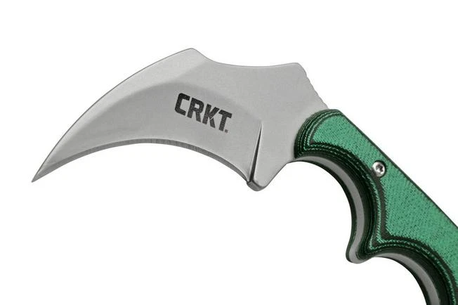 CRKT Keramin, Green Black, 2389 Neck Knife, Alan Folts Design - Image 3