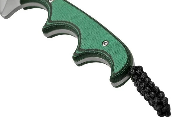 CRKT Keramin, Green Black, 2389 Neck Knife, Alan Folts Design - Image 6