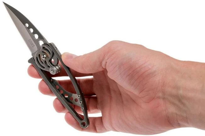 CRKT Snap Lock 5102N Pocket Knife, Plain Edge, Ed Van Hoy Design - Image 7