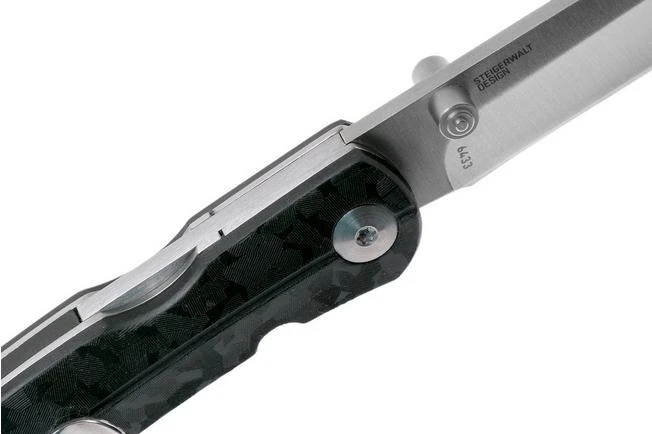 CRKT Kith 6433 Black Pocket Knife, Ken Steigerwalt Design - Image 6