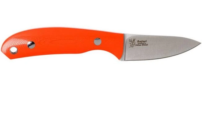 Casström Safari Orange G10 Hunting Knife 10630, Alan Wood Design - Image 2