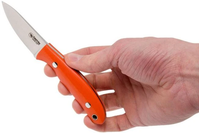 Casström Safari Orange G10 Hunting Knife 10630, Alan Wood Design - Image 7