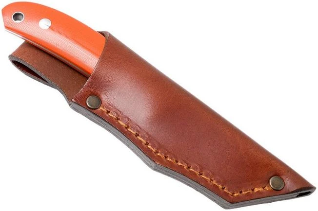 Casström Safari Orange G10 Hunting Knife 10630, Alan Wood Design - Image 8