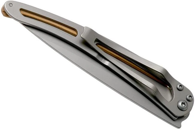 Deejo Tattoo 37g, Olive, Geisha 1CB000066 Pocket Knife - Image 5