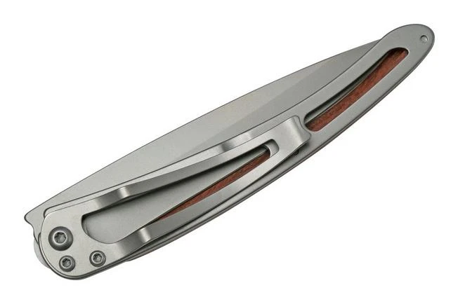 Deejo Tattoo 37g Coral Wood Mountain 1CB000080, Pocket Knife - Image 5