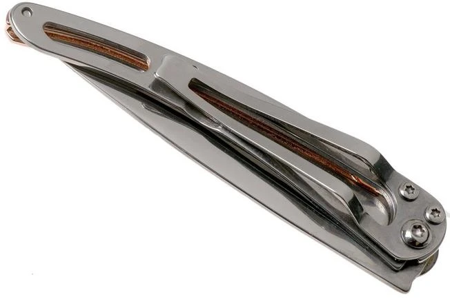 Deejo Tattoo Gold Black 27g, Pink Gold Gilded, Cherry Blossom DJ9AM000023 Pocket Knife - Image 5