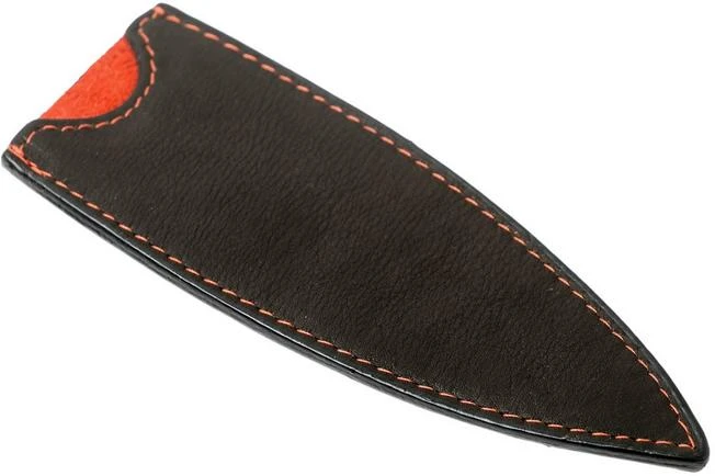 Deejo Mocca Leather Sheath For 37g Deejo, E502 Sheath - Image 2