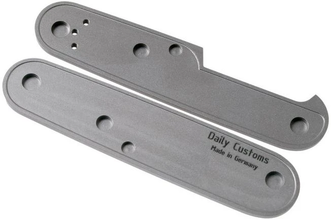 Daily Customs 91.2 35 Angle Pattern, Titanium P10008995 Victorinox Scales - Image 2