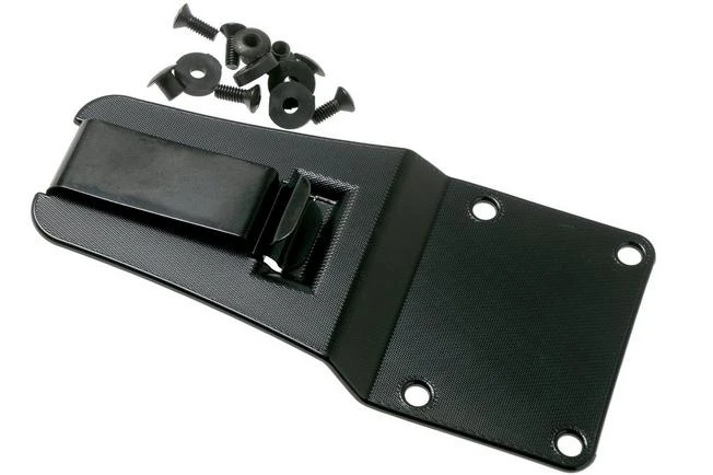 ESEE Model 5 Tactical Gunsmoke, Desert Tan Handle 5P-TG With Kydex Sheath + Belt Clip - Image 9