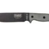 ESEE Model 6 Black Blade, Grey Handle 6P-B With Black Sheath + Belt Clip