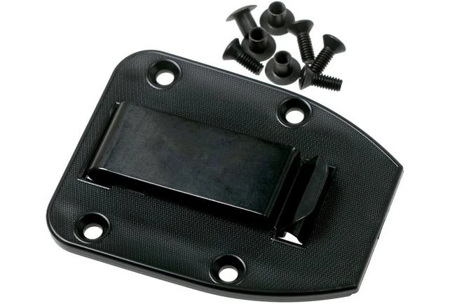 ESEE Izula Signature Model IZULA-B-SIG Neck Knife With Black Sheath + Belt Clip - Image 6