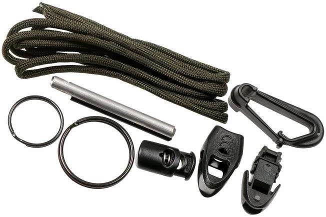 ESEE Izula Dark Earth IZULA-DE-KIT, Survival Kit With Sheath And Firesteel - Image 7