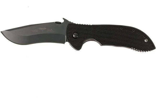 Emerson Commander BT Plain Edge, Black