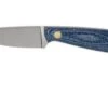 Brisa Necker 70 Ringo, Jeans Micarta, Leather Sheath 9821
