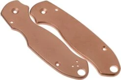 Flytanium Spyderco Para 3 Scales, Copper