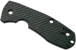 Flytanium Spyderco Techno 2 Scale, Carbon Fibre