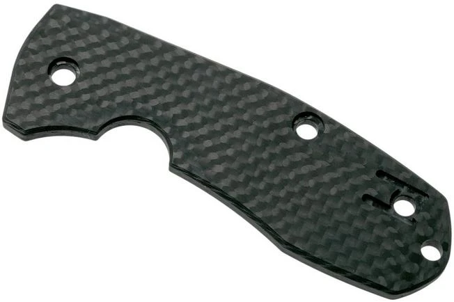 Flytanium Spyderco Techno 2 Scale, Carbon Fibre