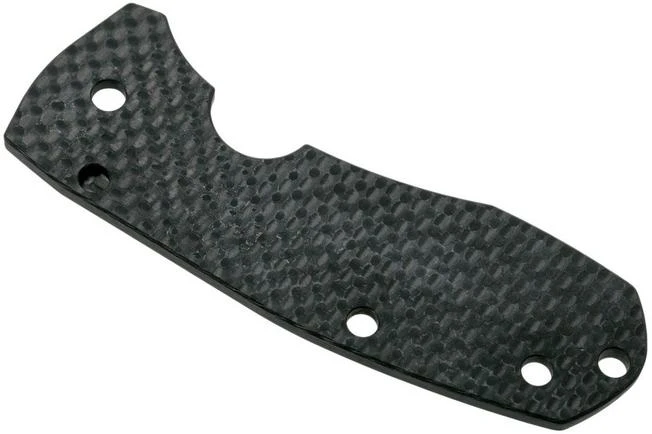 Flytanium Spyderco Techno 2 Scale, Carbon Fibre - Image 2