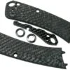 Flytanium Benchmade Mini Crooked River Scale, Pivot Collars & Backspacer, Carbon Fibre
