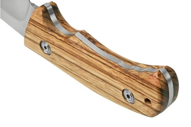 Fox Knives Black Fox Clip Point BF-133ZW Zebrawood Hunting Knife - Image 4