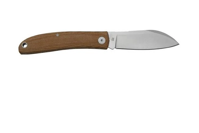 Fox Knives Livri FX-273MCB Knivesandtools Exclusive, Brown Micarta, Slipjoint Pocket Knife - Image 2