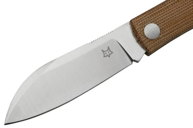 Fox Knives Livri FX-273MCB Knivesandtools Exclusive, Brown Micarta, Slipjoint Pocket Knife - Image 3