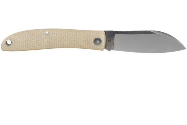 Fox Knives Livri, M390, Natural Jute Micarta, 273MI Pocket Knife - Image 5