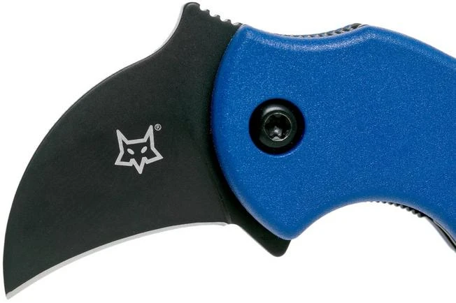 Fox Mini-KA FX-535BLB Blue & Black, Karambit Keychain Knife - Image 3