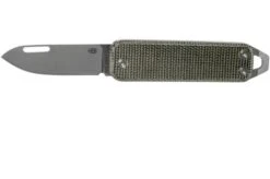 The James Brand Elko, Od Green Micarta + Satin Pocket Knife