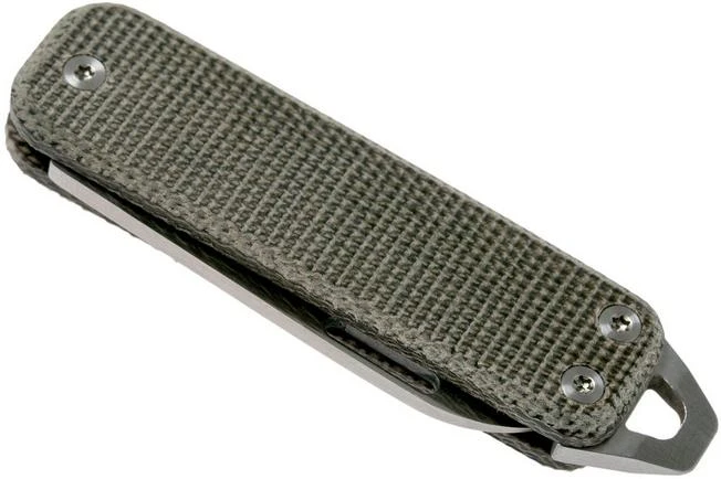 The James Brand Elko, Od Green Micarta + Satin Pocket Knife - Image 5