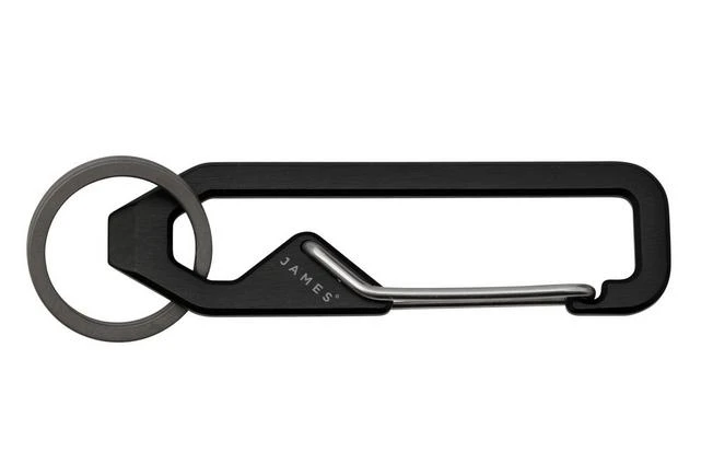 The James Brand Holcombe Black Stainless, Carabiner - Image 2