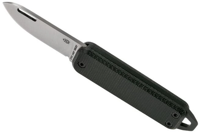 The James Brand Elko KN103143-00 Black Micarta + Satin Pocket Knife - Image 6