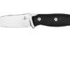 J.E. Made Duty IV Black Micarta Hunting Knife