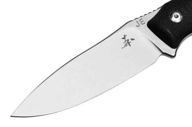 J.E. Made Duty IV Black Micarta Hunting Knife - Image 3