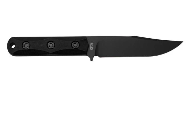 KA-BAR EK Commando Short Clip Point Bowie EK50, Fixed Knife - Image 2