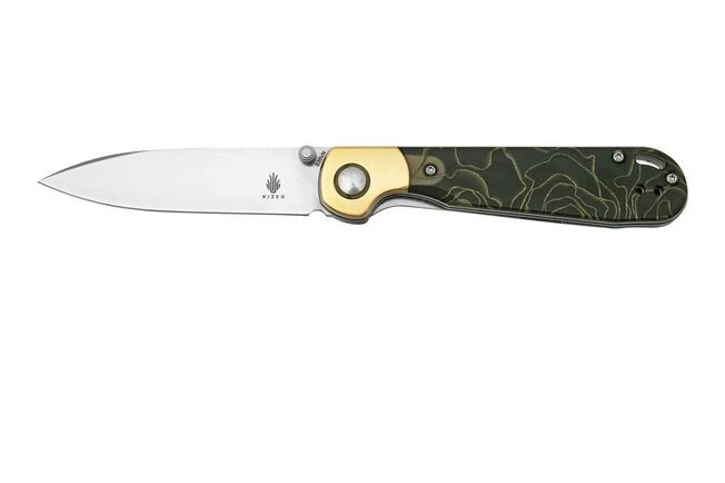 Kizer PPY, KI3587A1, Raffir Noble, S35VN Pocket Knife, Anso Design
