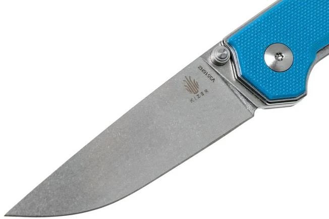 Kizer Vanguard Domin Mini V3516N2 Blue Pocket Knife - Image 3