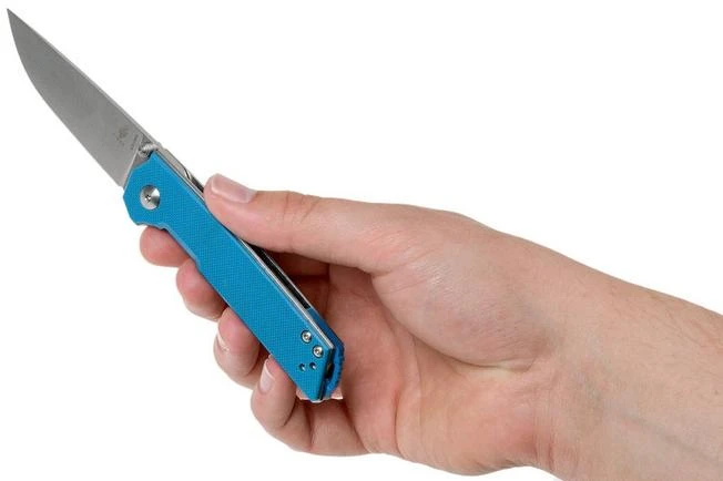 Kizer Vanguard Domin Mini V3516N2 Blue Pocket Knife - Image 8