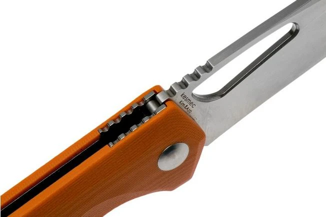 Kizer Vanguard Kesmec N2 Orange V4461N2 Pocket Knife, Kim Ning En Azo Design - Image 6