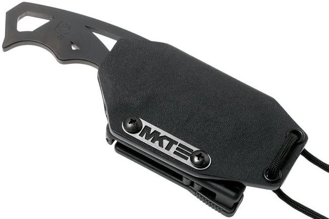Medford Praetorian Neck Knife PVD S35VN Neck Knife, Black Kydex - Image 5