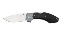 MKM Hero Stonewashed, Black G10, Titanium Bolsters, Pocket Knife