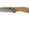 MKM Fara MY01-NC Natural Micarta Pocket Knife, Lucas Burnley Design