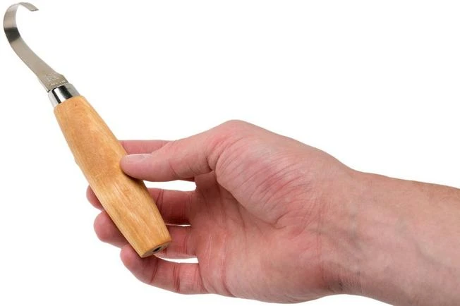 Morakniv Hook Knife 164 Spoon Knife, Left-handed, With Sheath - Image 5