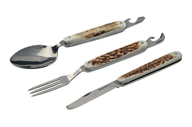 Mercury Trip Set 992-5DC Stag, Outdoor Cutlery - Image 2